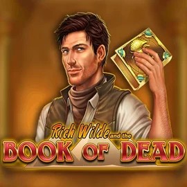 Book of Dead logo by Play'n GO Oranje Palace Casino