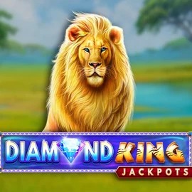 Diamond King Jackpots casino game by SpinPlay Games – featured logo at Oranje Palace Casino