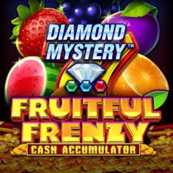 Diamond Mystery Fruitful Frenzy Cash Accumulator game by Greentube – logo hosted on Oranje Palace Casino