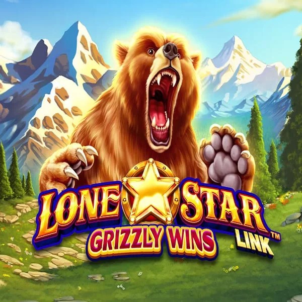 Official Slots logo: Lone Star Link Grizzly Wins by Greentube at Oranje Palace Casino