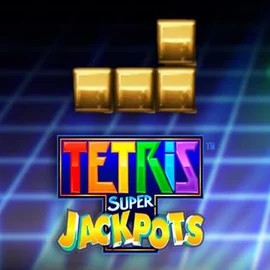 Tetris Super Jackpots logo by WMS at Oranje Palace Casino